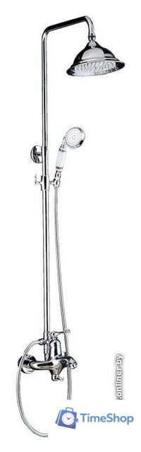 Душевая система  Ganzer GZ 77061 (хром) - Изображение №1 — Интернет-магазин Time-Shop