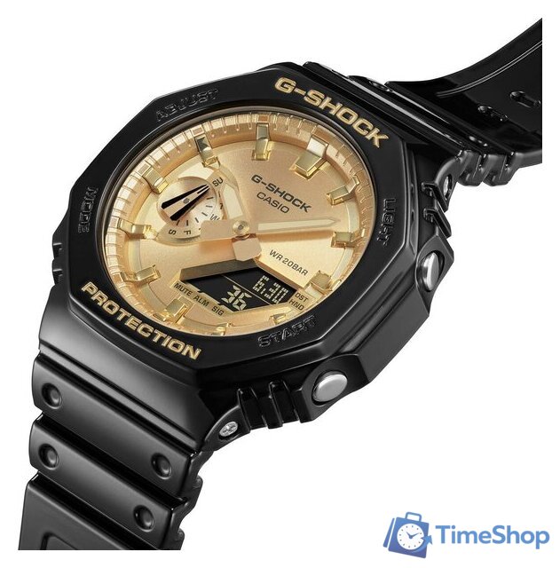 Наручные часы Casio G-Shock GA-2100GB-1A - Изображение №4 — Интернет-магазин Time-Shop