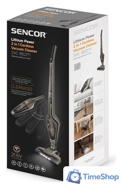 Пылесос Sencor SVC 8621TI - Изображение №9 — Интернет-магазин Time-Shop