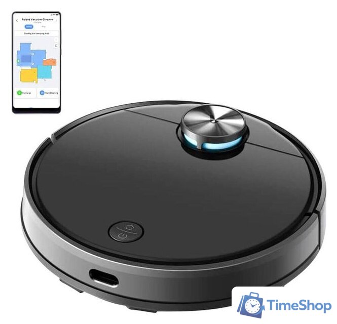 Робот-пылесос Viomi V3 V-RVCLM26B (черный) - Изображение №1 — Интернет-магазин Time-Shop