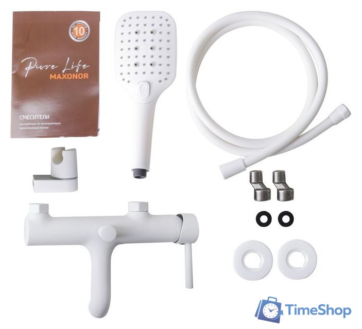 Смеситель Maxonor Pure Life PL3287-8 - Изображение №3 — Интернет-магазин Time-Shop