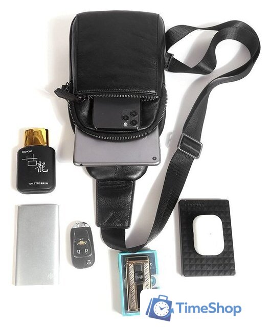 Мужская сумка Mironpan 8421 (черный) - Изображение №5 — Интернет-магазин Time-Shop