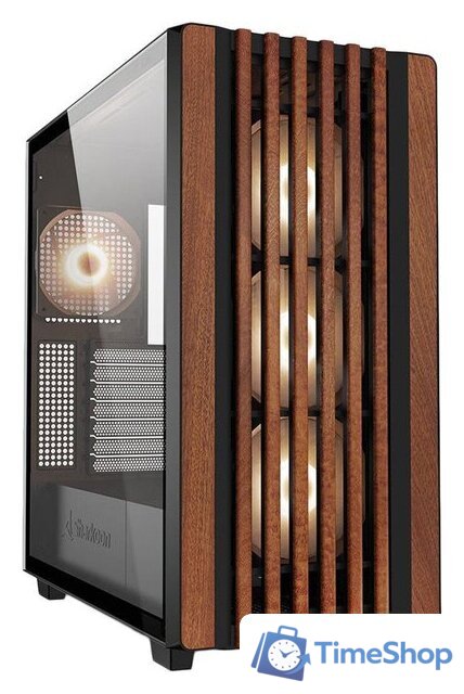 Корпус Sharkoon Rebel C70G RGB (черный) - Изображение №1 — Интернет-магазин Time-Shop