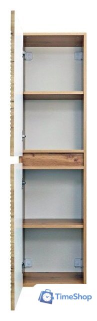  Doratiz Шкаф-пенал для ванной Сицилия 40 2712.312 (дуб вотан, подвесной) - Изображение №8 — Интернет-магазин Time-Shop