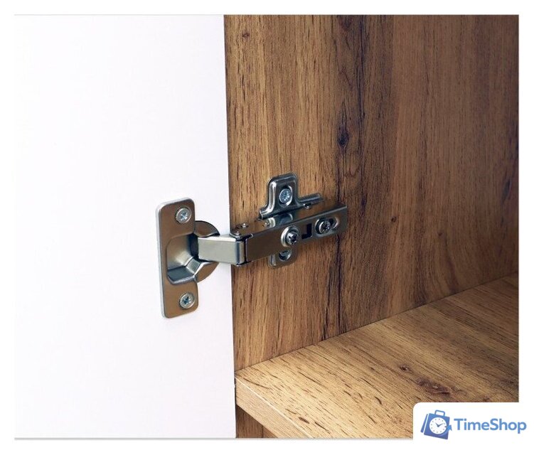  Doratiz Шкаф-пенал для ванной Сицилия 40 2712.312 (дуб вотан, подвесной) - Изображение №10 — Интернет-магазин Time-Shop