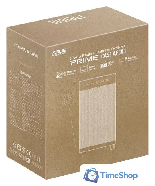 Корпус ASUS Prime AP303 Mesh Panel (черный) - Изображение №12 — Интернет-магазин Time-Shop