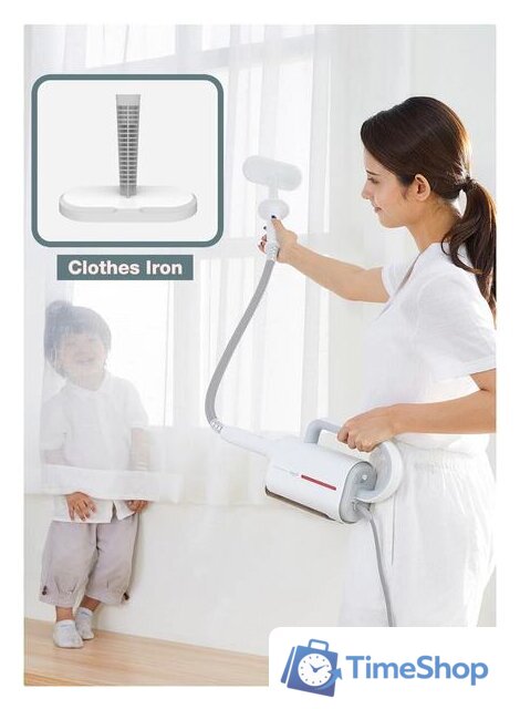 Паровая швабра Deerma ZQ610 (евровилка) - Изображение №8 — Интернет-магазин Time-Shop