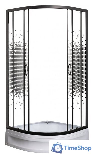 Душевой уголок Мономах 80/180 МЗ BL - Изображение №3 — Интернет-магазин Time-Shop