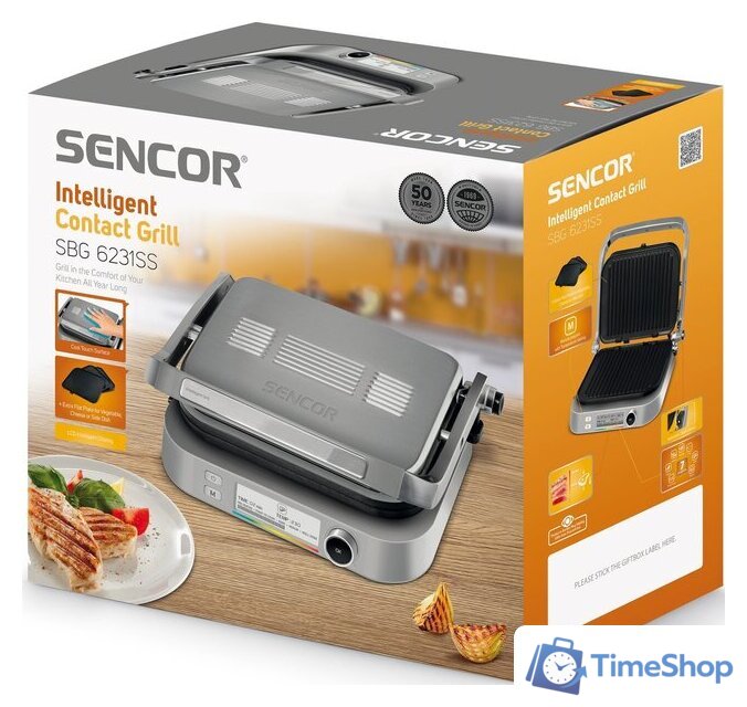 Электрогриль Sencor SBG 6231 SS - Изображение №17 — Интернет-магазин Time-Shop