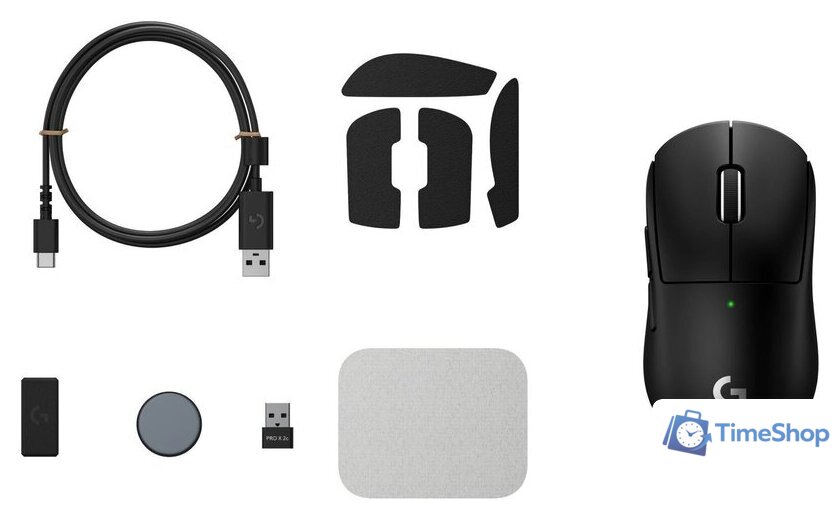 Игровая мышь Logitech Pro X Superlight 2c (черный) - Изображение №6 — Интернет-магазин Time-Shop