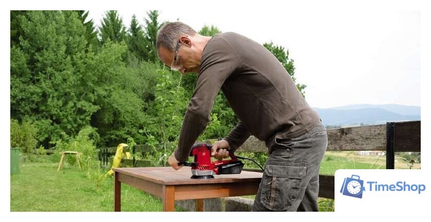 Эксцентриковая шлифмашина Einhell TE-RS 40 E - Изображение №8 — Интернет-магазин Time-Shop