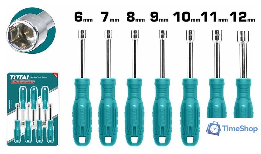 Набор отверток Total TNSS0701 (7 предметов) - Изображение №1 — Интернет-магазин Time-Shop