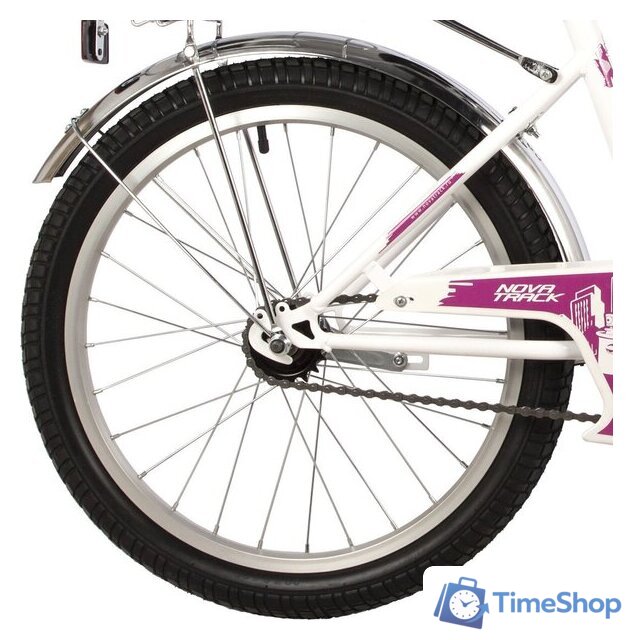 Детский велосипед Novatrack Urban 20 2022 203URBAN.WT22 (белый) - Изображение №5 — Интернет-магазин Time-Shop