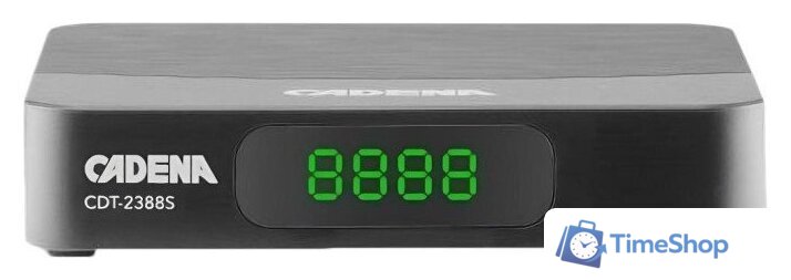 Приемник цифрового ТВ Cadena CDT-2388S - Изображение №1 — Интернет-магазин Time-Shop