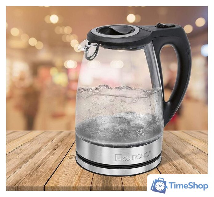Электрический чайник Clatronic WKS 3744 G - Изображение №3 — Интернет-магазин Time-Shop