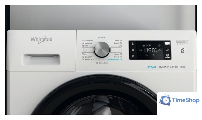 Стиральная машина Whirlpool FFB 8458 BV EE - Изображение №7 — Интернет-магазин Time-Shop