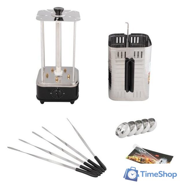 Электрошашлычница VLK Palermo 6500 - Изображение №8 — Интернет-магазин Time-Shop