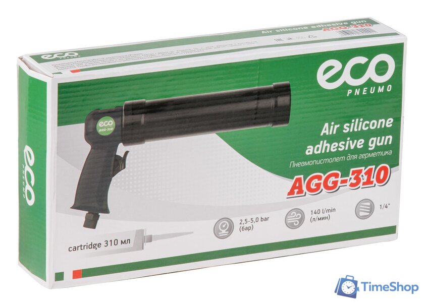 Пистолет для герметика ECO AGG-310 - Изображение №5 — Интернет-магазин Time-Shop
