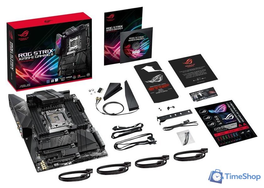 Материнская плата ASUS ROG Strix X299-E Gaming II - Изображение №3 — Интернет-магазин Time-Shop