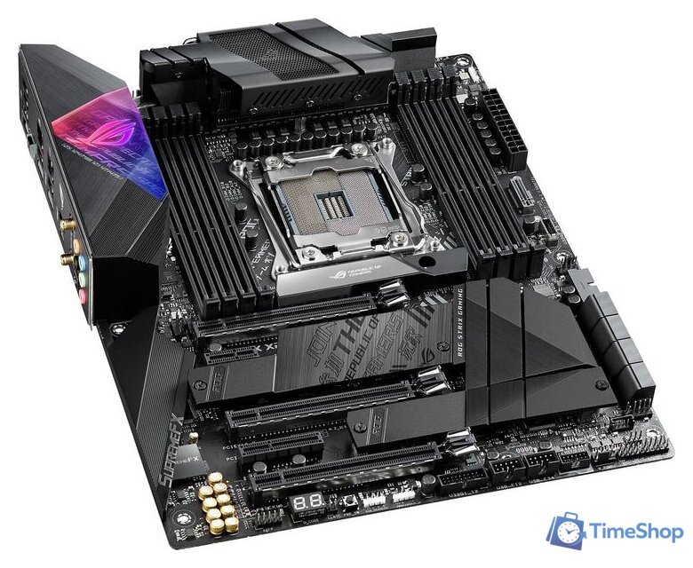 Материнская плата ASUS ROG Strix X299-E Gaming II - Изображение №2 — Интернет-магазин Time-Shop