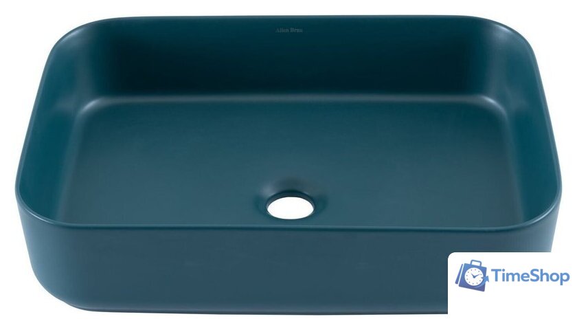 Умывальник Allen Brau Fantasy 50 4.11021.PT петроль - Изображение №6 — Интернет-магазин Time-Shop