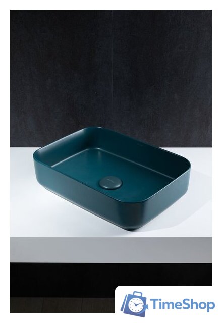 Умывальник Allen Brau Fantasy 50 4.11021.PT петроль - Изображение №3 — Интернет-магазин Time-Shop