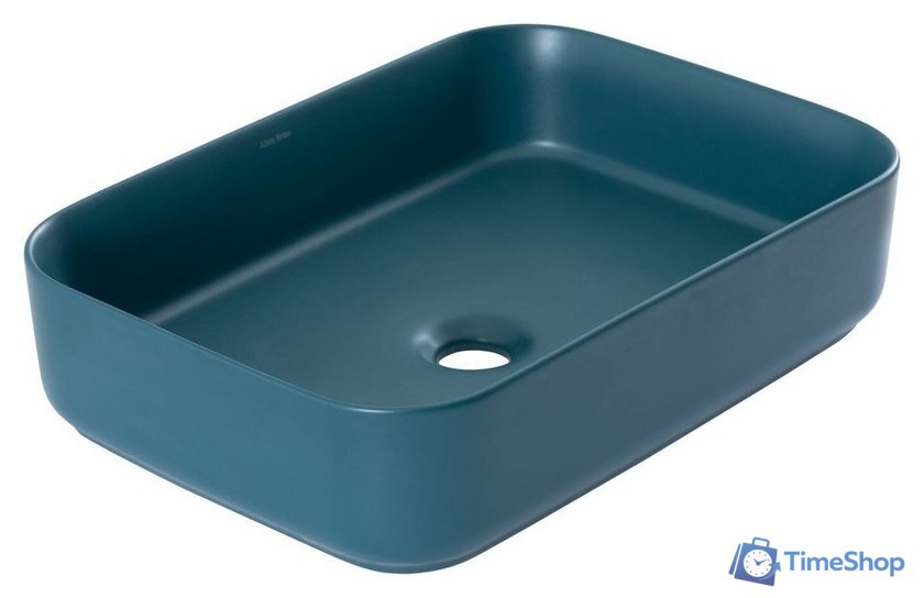 Умывальник Allen Brau Fantasy 50 4.11021.PT петроль - Изображение №1 — Интернет-магазин Time-Shop