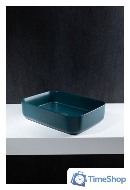 Умывальник Allen Brau Fantasy 50 4.11021.PT петроль - Изображение №2 — Интернет-магазин Time-Shop