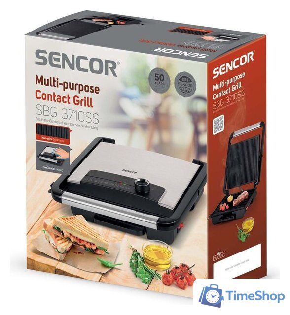 Электрогриль Sencor SBG 3710SS - Изображение №14 — Интернет-магазин Time-Shop