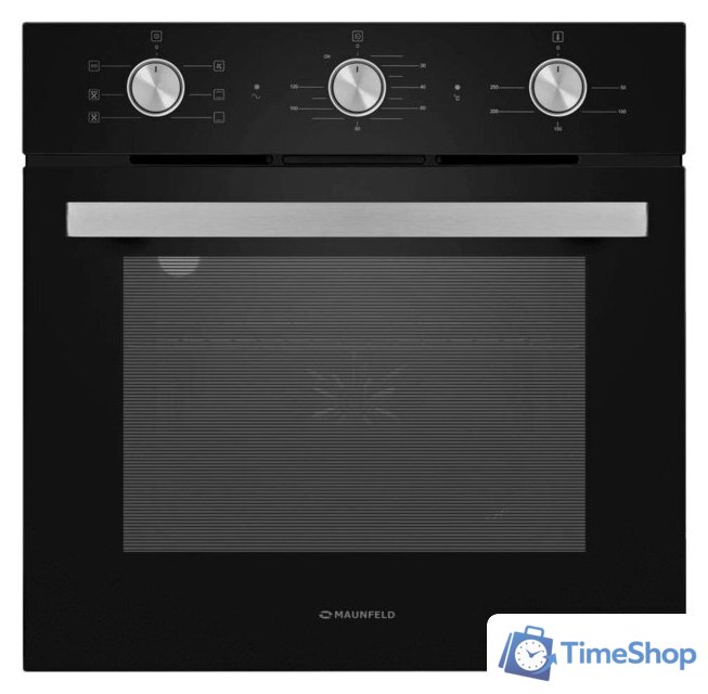 Электрический духовой шкаф MAUNFELD AEOF6060B - Изображение №1 — Интернет-магазин Time-Shop
