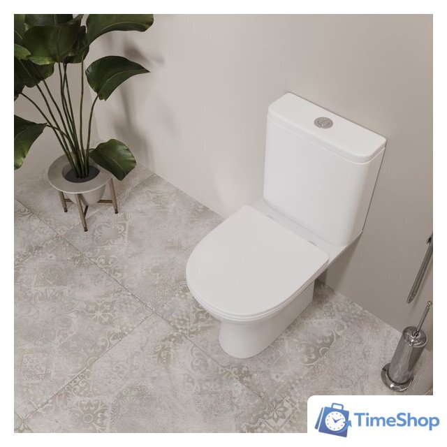 Унитаз напольный Lauter W224 2110224 + гигиенический душ Rainix 21LT7712BM (горизонтальный выпуск) - Изображение №13 — Интернет-магазин Time-Shop