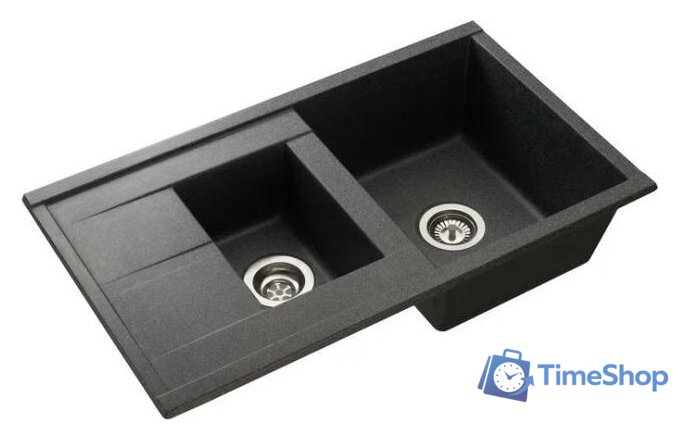 Кухонная мойка Акватон Делия 87 (графит) - Изображение №1 — Интернет-магазин Time-Shop