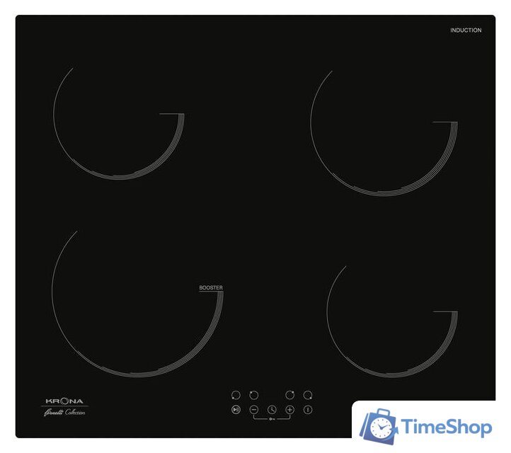 Варочная панель Krona Vento 60 BL - Изображение №1 — Интернет-магазин Time-Shop