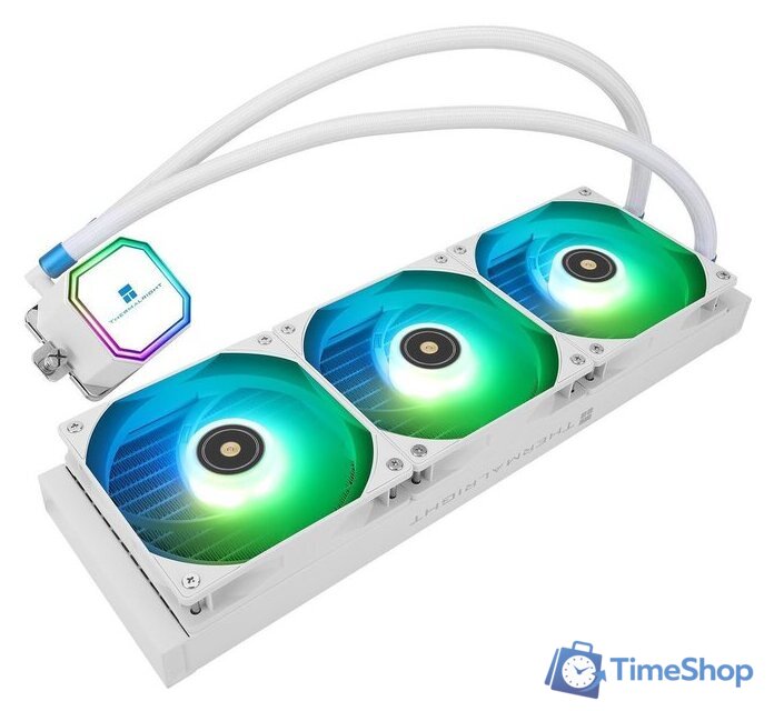 Система жидкостного охлаждения для процессора Thermalright Frozen Prism 360 ARGB (белый) - Изображение №3 — Интернет-магазин Time-Shop