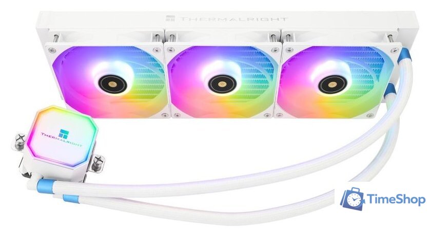 Система жидкостного охлаждения для процессора Thermalright Frozen Prism 360 ARGB (белый) - Изображение №2 — Интернет-магазин Time-Shop