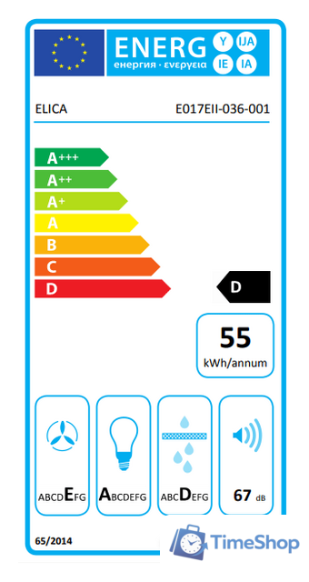 Кухонная вытяжка Elica Boxin IX/A/120 PRF0097842B - Изображение №5 — Интернет-магазин Time-Shop