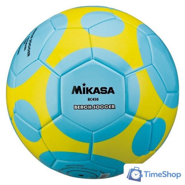 Мяч для пляжного футбола Mikasa BC450 (5 размер) - Изображение №1 — Интернет-магазин Time-Shop