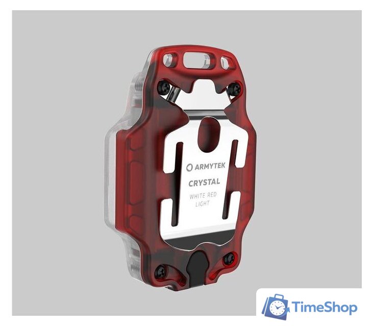 Фонарь Armytek Crystal (красный) - Изображение №2 — Интернет-магазин Time-Shop