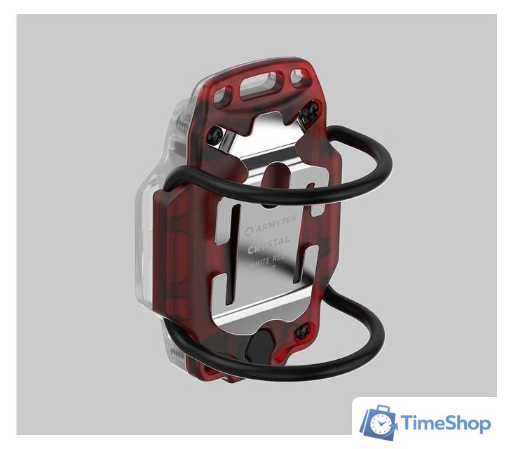 Фонарь Armytek Crystal (красный) - Изображение №3 — Интернет-магазин Time-Shop