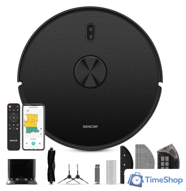 Робот-пылесос Sencor SRV 9120BK - Изображение №1 — Интернет-магазин Time-Shop