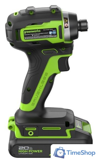 Винтоверт Greenworks ID3170 3804907CUC (с 2-мя АКБ) - Изображение №5 — Интернет-магазин Time-Shop