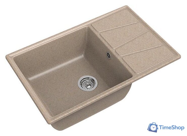 Кухонная мойка GranFest GF-V-780L (песочный) - Изображение №1 — Интернет-магазин Time-Shop