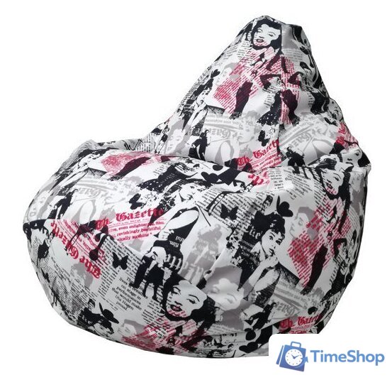 Кресло-мешок Flagman Груша Макси Г2.5-105 Lady - Изображение №1 — Интернет-магазин Time-Shop