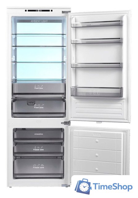Холодильник MAUNFELD MBF193NFW1GR - Изображение №4 — Интернет-магазин Time-Shop