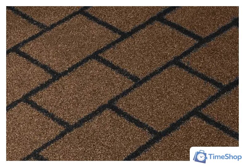 Битумная черепица Технониколь Кирпичная кладка (коричневый) - Изображение №1 — Интернет-магазин Time-Shop