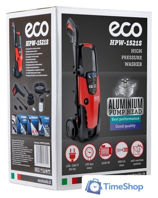 Мойка высокого давления ECO HPW-1521S - Изображение №9 — Интернет-магазин Time-Shop
