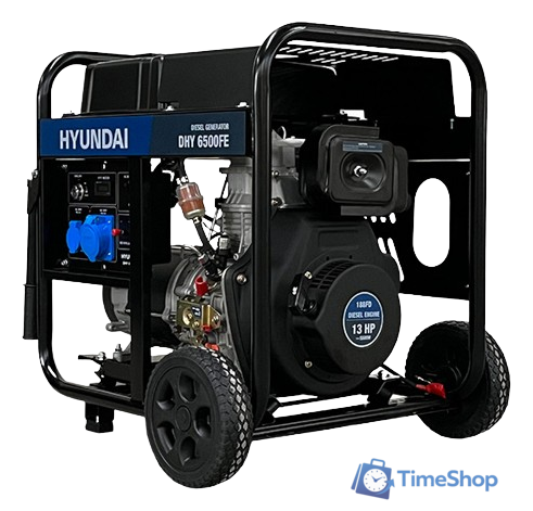 Дизельный генератор Hyundai DHY6500FE - Изображение №1 — Интернет-магазин Time-Shop