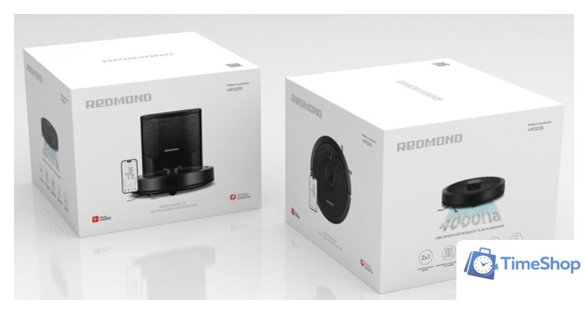 Робот-пылесос Redmond (Редмонд) VR1323S - Изображение №4 — Интернет-магазин Time-Shop