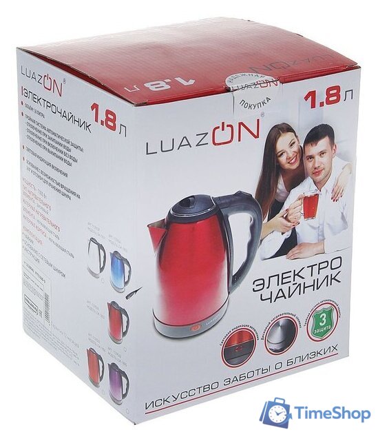 Электрический чайник Luazon LSK-1803 - Изображение №6 — Интернет-магазин Time-Shop