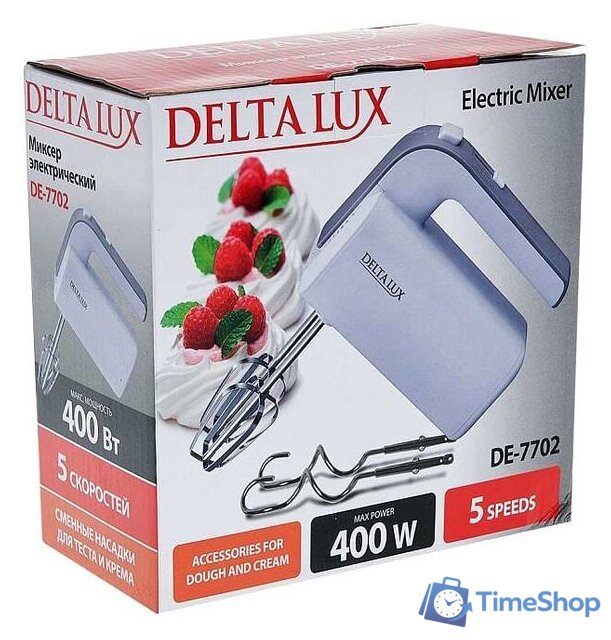 Миксер Delta Lux DE-7702 - Изображение №6 — Интернет-магазин Time-Shop